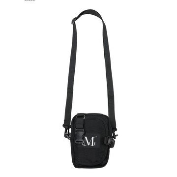 韓國 MUCENT CAMPER 2 WAY CARABINER MINI BAG 登山扣兩用迷你斜背包 黑色 BLACK