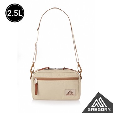 Gregory 官方旗艦 2.5L PAD SHLD POUCH 斜背包 漠沙色 抗撕裂尼龍 耐用 旅行小包