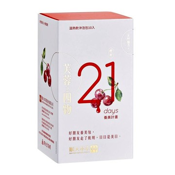 順天本草 芙蓉之四物養美計畫 溫熱飲沖泡包 21天養美計畫  10包  24g  1盒
