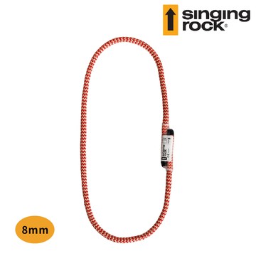 Singing Rock PRUSIK SLING 8mm 28cm 救援輔助繩 / 紅白 W2601R085