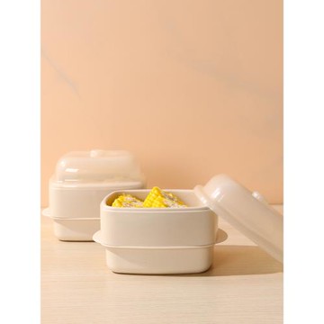 日本進口微波爐專用器皿蒸盒蒸籠加熱容器蒸盤包子饅頭食品級蒸屜