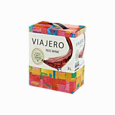 ヴィアヘロ　赤　バッグ　イン　ボックス　3L（3000ml）