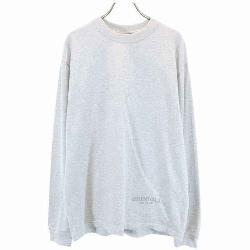 エッセンシャルズ 長袖 スウェット Tシャツ S グレー Essentials ロンt メンズ 古着 通販 Lineポイント最大0 5 Get Lineショッピング