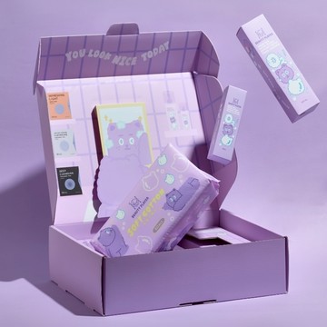 煎妮花限定聯名禮盒 ｜ O₂胺基酸洗面露淨嫩新生組