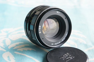 HELIOS-44M-4 鏡頭 F2 58mm 適用於 M42 ZENIT PENTAX CANON NIKON