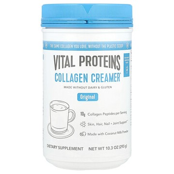 Vital Proteins, 膠原蛋白奶精®，原味，10.3 盎司（293 克）