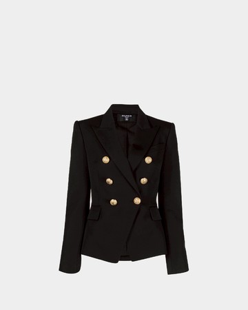 BALMAIN 6 釦羊毛夾克 - 38