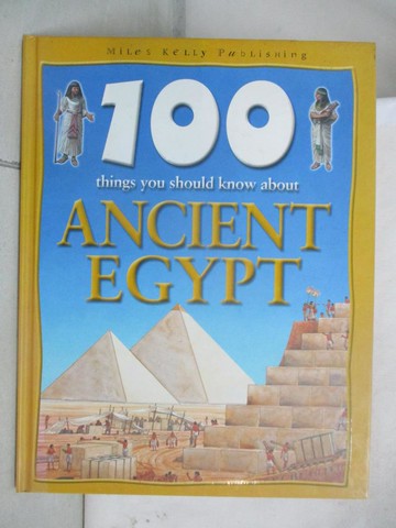 【書寶二手書T2／兒童文學_QZO】100 Things You Should Know about Ancient Egypt_Jane Walker