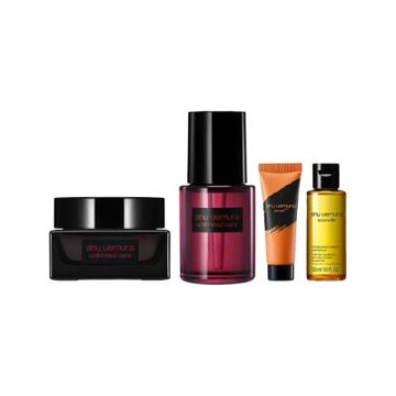 【shu uemura 植村秀】無極限彈嫩養肌組(無極限養肌彈嫩霜+無極限養肌精華油)*贈潔顏油50ml+山茶花洗面乳10ml