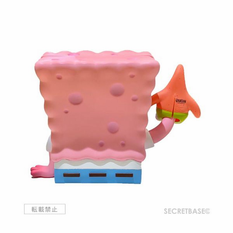 シークレットベース　スポンジボブ　ピンク　スケルトン シークレットベース スポンジボブ ピンクスケルトン
