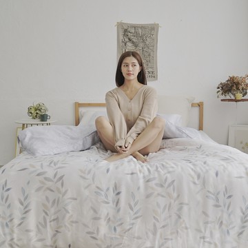 涼感奧地利 純100%tencel天絲雙人床包枕套三件組- 萊賽爾小日常寢居