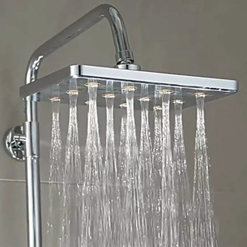 頂級SPA增壓大頂噴蓮蓬頭 方型花灑