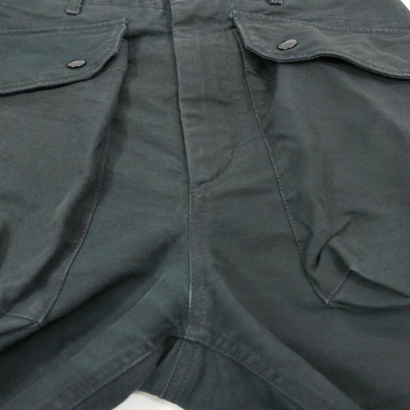 Engineered Garments Norwegian Pant Olive Cotton Double Cloth