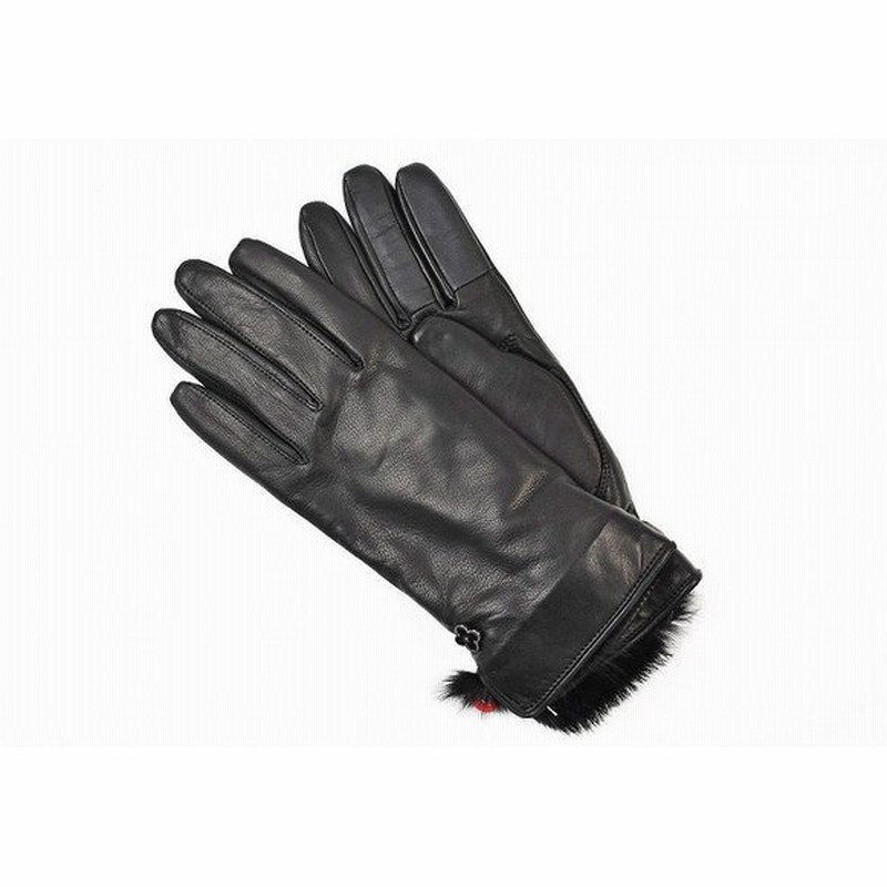 アンテプリマ 手袋 レディース ブランド Anteprima ラムレザー ラビットファー ブラック スマホ対応 cm 21cm グローブ 防寒 通販 Lineポイント最大0 5 Get Lineショッピング