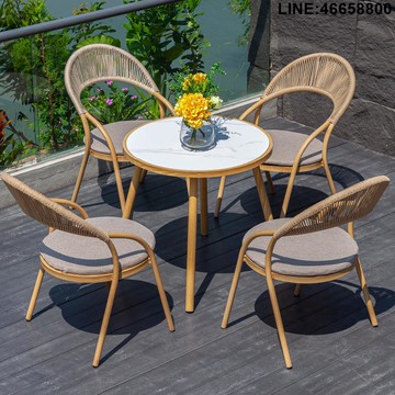 藤編桌椅 沙發椅 戶外家具 酒店家具 度假村家具 戶外沙發 庭院家具 躺椅 戶外桌椅組合 休閒家具 露營桌椅 商用家具 戶外藤椅休閑區布置休閑椅子室外庭院別墅花園涼亭組合陽臺桌椅 支持訂製 免運到府 快速出貨