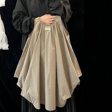 AL 女童裙子 女童連身裙 女童夏裝 韓版女童連衣裙2025夏季洋氣新款寶寶氣質裙子兒童褶皺寬松背帶裙