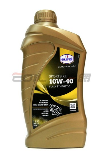 Eurol SPORTBIKE 10W40 4T 全合成 機車機油