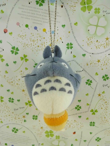 【震撼精品百貨】となりのトトロTotoro_絨毛鎖圈-陀螺深灰(鬍鬚)