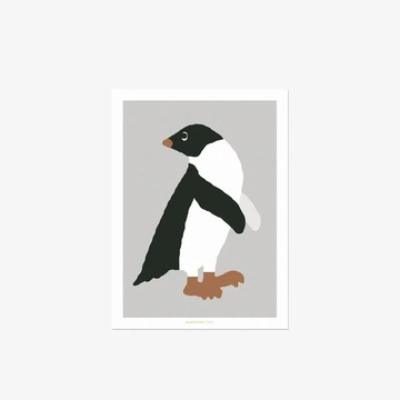 韓國 WARMGREY TAIL 插畫明信片 誰再叫我