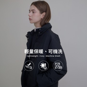 GIORDANO 女裝防潑水立領外套 E-care輕暖系列(多色任選)