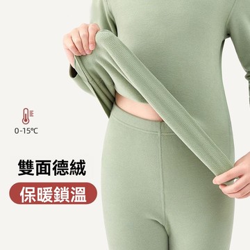 艾米戀女童保暖內衣套裝德絨大童冬季加絨加厚2022新款a類兒童秋衣秋褲