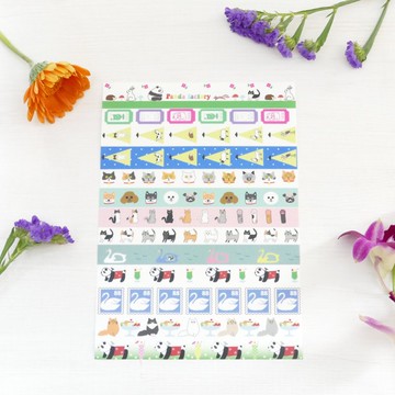 和紙膠帶貼紙 和紙膠帶集合