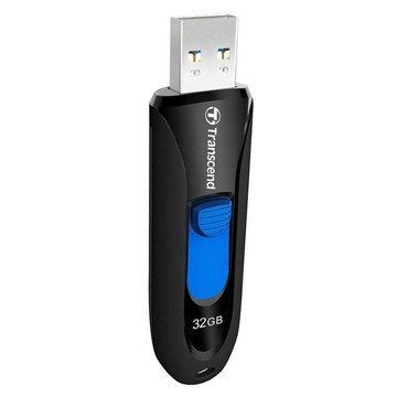 Transcend 創見 USB 3.1隨身碟 JetFlash 790 32GB 高速傳輸 滑動式無蓋設計 吊飾孔設計  1個