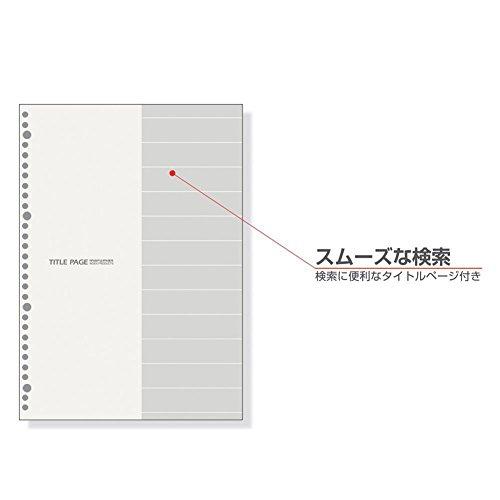 マルマン インデックス A4 幅広 30穴 (2穴対応) インデックスシート 10山 5組 1冊 LT3010F