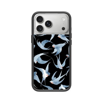 iPhone 17 Pro Max Mod NX -邊框背蓋組合 (相機按鈕) 黑 - 涼丰 LiangFeng - 善良的燕子都在跳舞