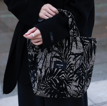 【葉晚】森系復古文青/新中式風高質感手拎手腕布包