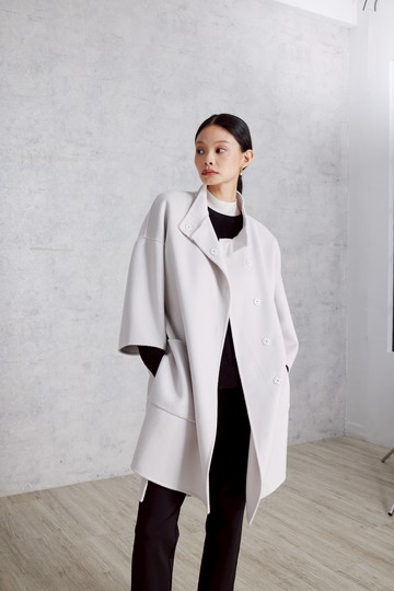 25FW cashmere手工大衣