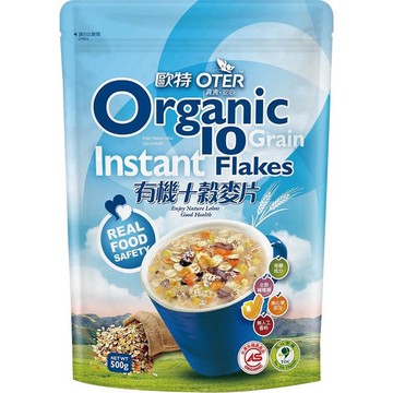 歐特有機十穀麥片-500g