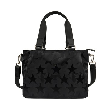 J II 托特包 貝絲幻三層托特肩背包-星星黑-8106-15