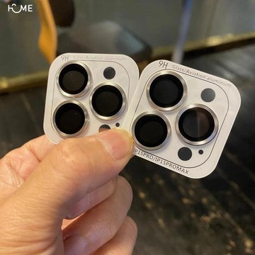 適用蘋果16proMax 原機色鏡頭貼iPhone 15鈦金灰金屬鷹眼鏡頭貼14