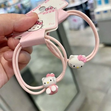 ❤️在臺好貨❤️KT頭繩男友皮筋ins髮圈手鍊發繩可愛少女情侶甜美閨蜜