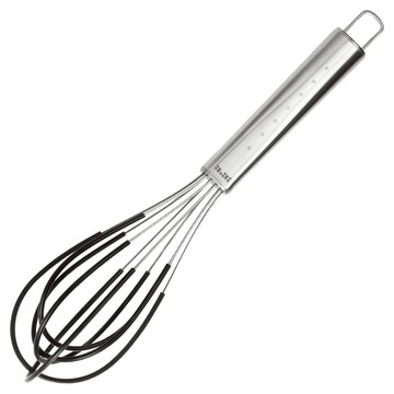 ibili 矽膠打蛋器 28cm  1支  銀色