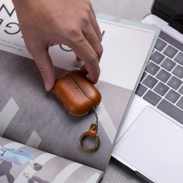 【n max n】AirPods Pro 2 雅致系列耳機皮革套-6色任選