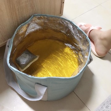 泡腳袋可折疊泡腳水盆深旅行便攜式水桶洗腳戶外旅行用品神器保溫