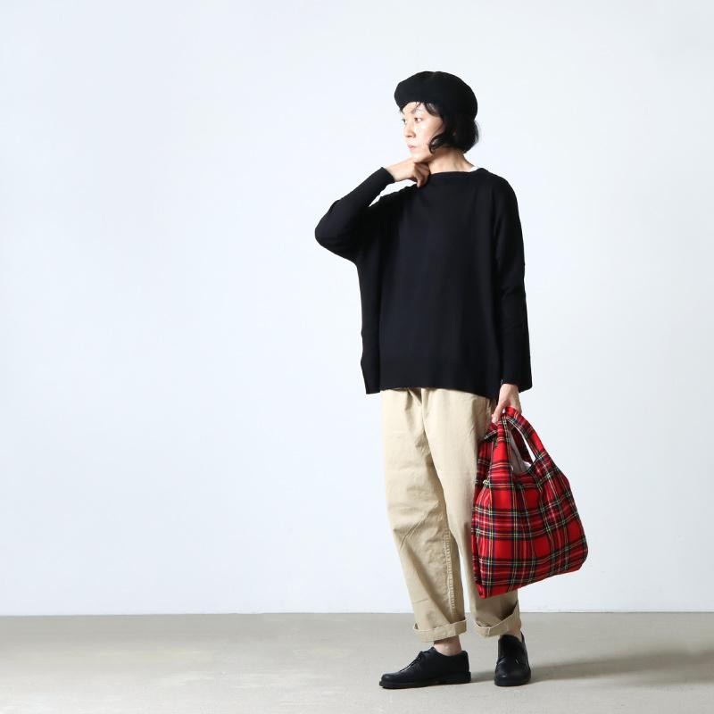 MASTER & Co. (マスターアンドコー) TARTAN WOOL ECO BAG SMALL