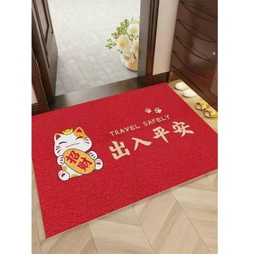 【臺灣-出貨】絲圈地墊入戶門腳墊玄關蹭泥除塵防滑耐臟腳墊可裁剪門口地毯地墊