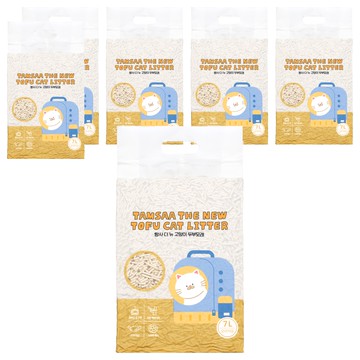 Tamsaa 新版豆腐貓砂  原味  7L  6包