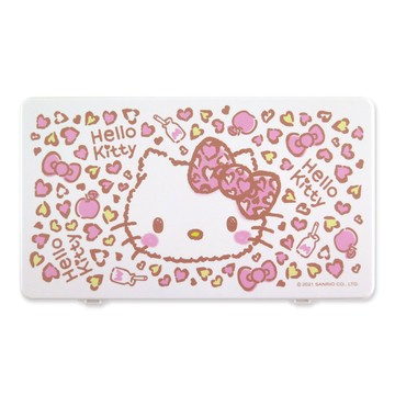 Sanrio三麗鷗系列口罩收納盒_豹紋