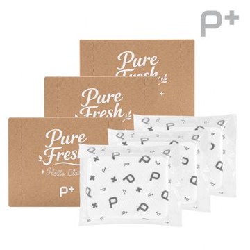 Pure+純淨佳 P+ 純淨天絲棉卸妝巾 75片 超值3入組