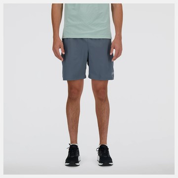 【New Balance】限時9折↘RC Essential 7吋短褲 男款 石墨灰與石板灰 MS41234GT