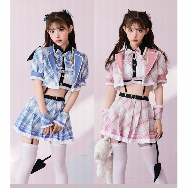 Amazon.co.jp: [Malymoon]制服 舞々悪魔 コラボ コスプレ 女子