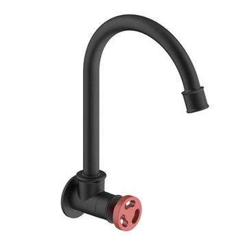 【BOSS】工業風廚房壁式龍頭-單冷水(ZD-1203 MBR)