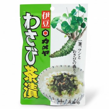 *貪吃熊* 日本 伊豆 龜谷 茶泡飯調味料 山葵茶泡飯調味料 山葵風味 山葵 茶泡飯