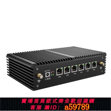 【全網低價 可打統編】倍控嵌入式工控機迷你電腦主機4415U i3-7100U軟路由ESXI7.0愛快4