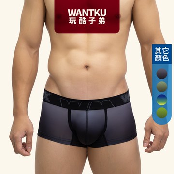 【WANTKU 玩酷子弟】漸層 TDT 好屌型四角褲 - BU5451