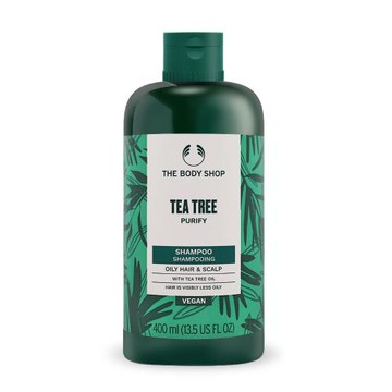 THE BODY SHOP 茶樹淨化洗髮精(400ml)-國際航空版